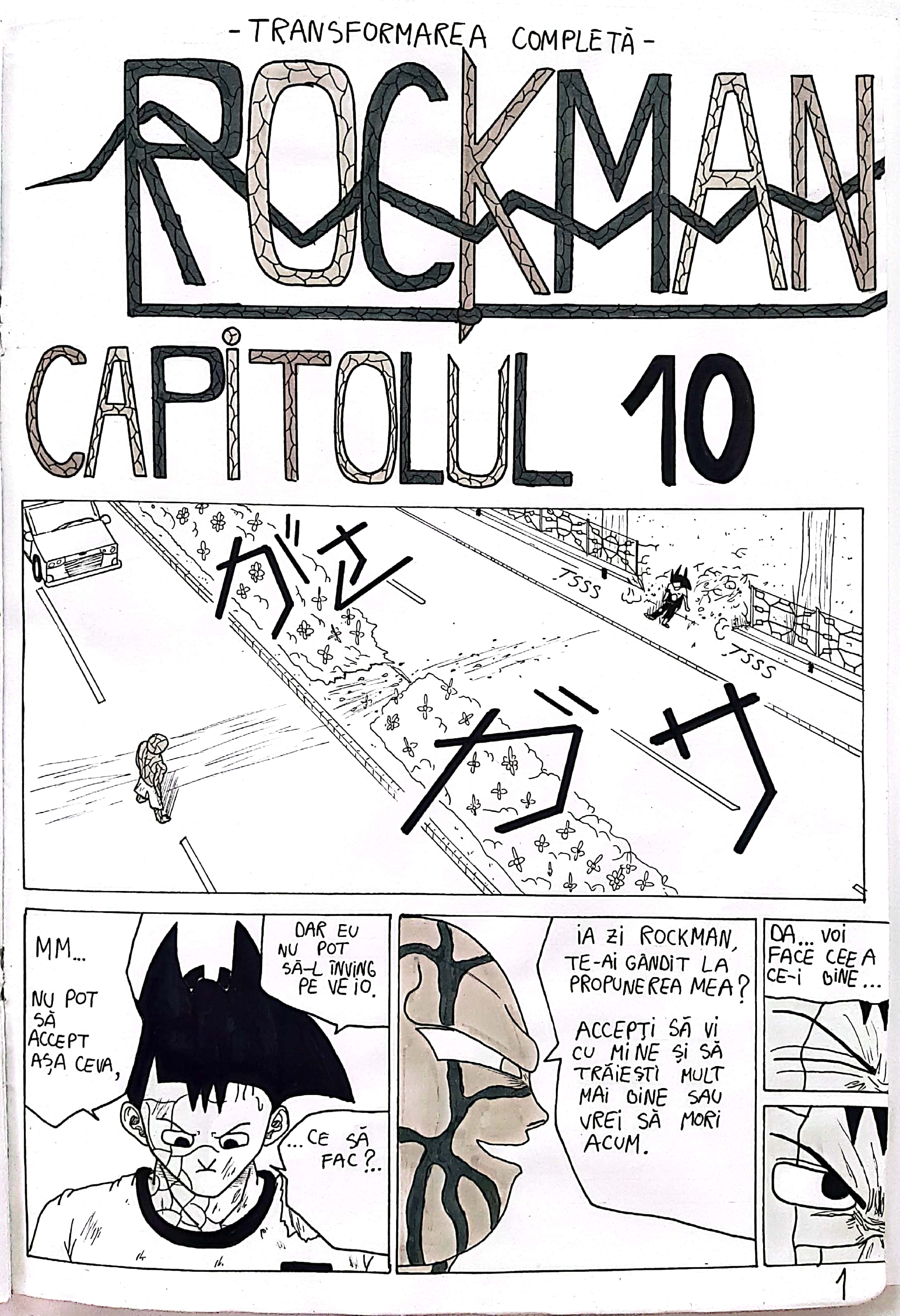 ROCKMAN - Transformarea completă - pagina 1