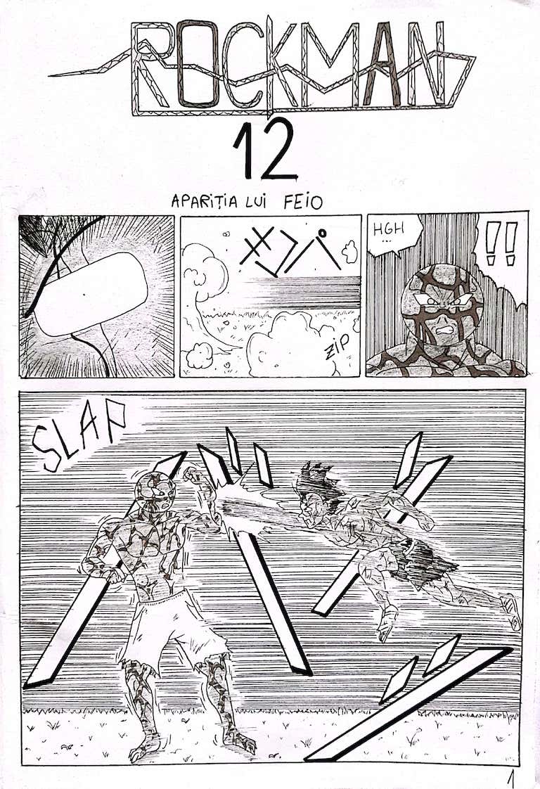 ROCKMAN - Apariția lui Feio - pagina 1