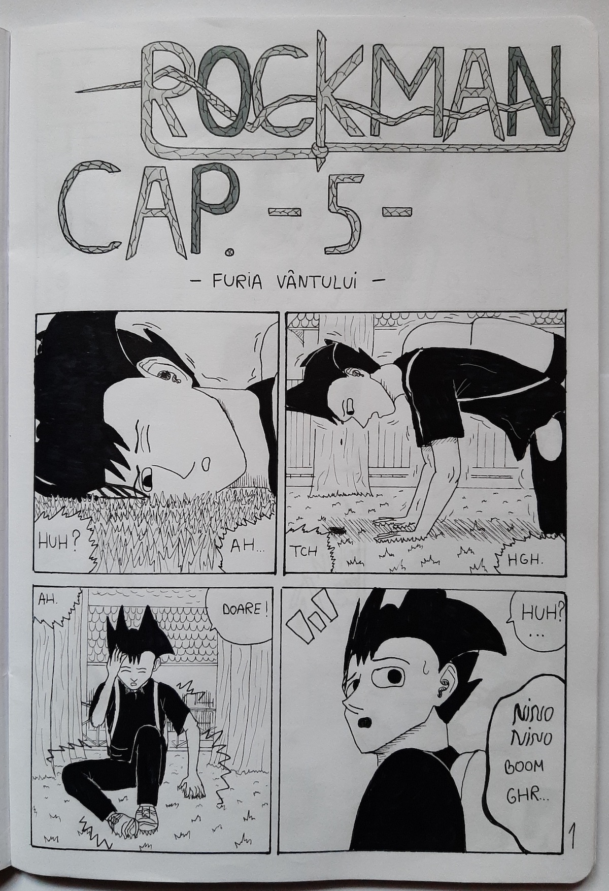 ROCKMAN - Furia vântului - pagina 1
